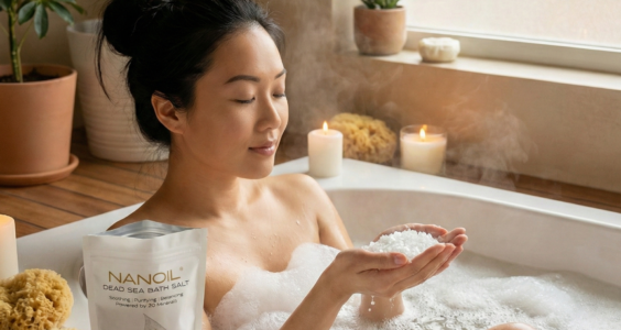 nanoil baño con sal