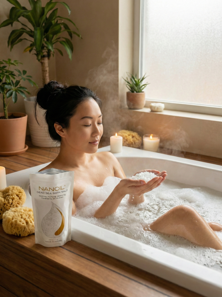 nanoil baño con sal